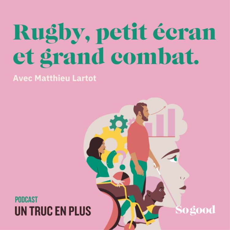 cover art for Rugby, petit écran et grand combat, avec Matthieu Lartot