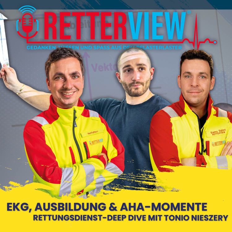 cover art for EKG, Ausbildung & Aha-Momente – Rettungsdienst-Deep Dive mit Tonio Nieszery | 2.60