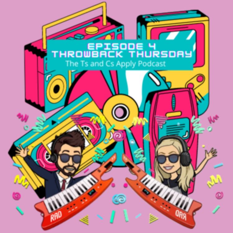 cover art for Episode 4: Throwback Thursday - 90s culture