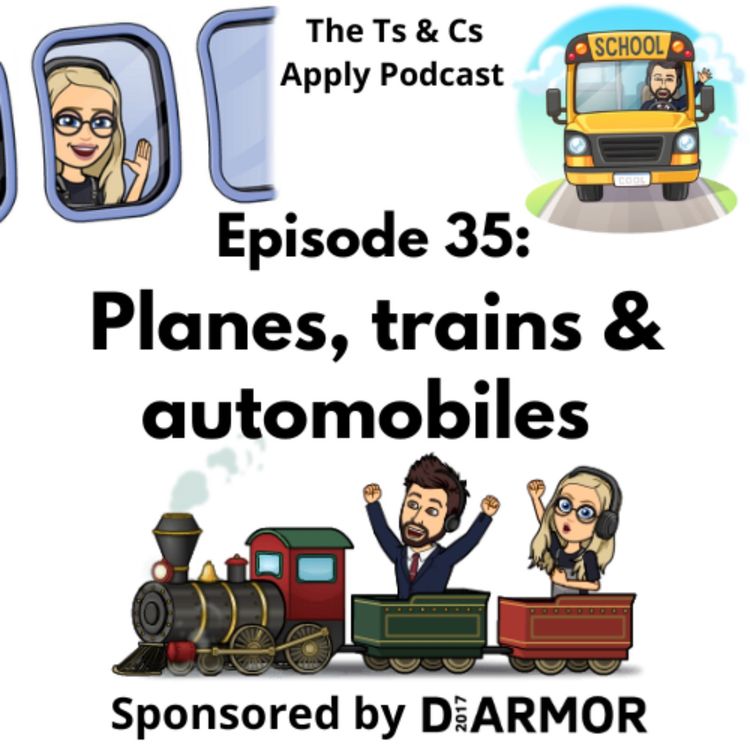cover art for Episode 35: Planes, trains & Automobiles