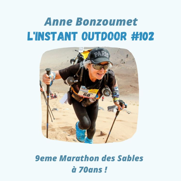 cover art for Anne Bonzoumet : 9eme Marathon des Sables à 70ans !