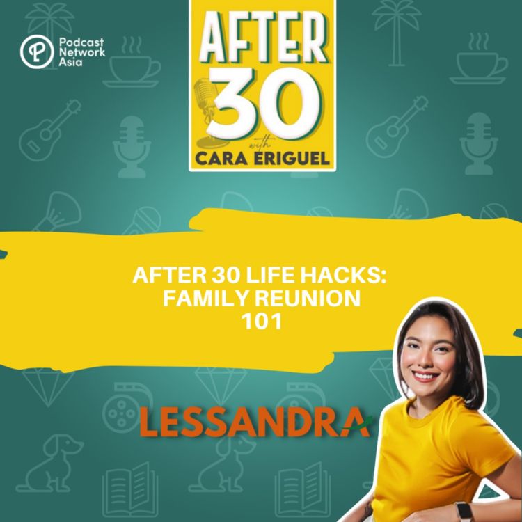 cover art for #75. AFTER 30 LIFE HACKS: Family Reunion 101 - Dealing With Difficult Family Gatherings (solo ep)