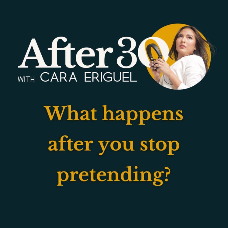 cover art for What happens after you stop pretending?