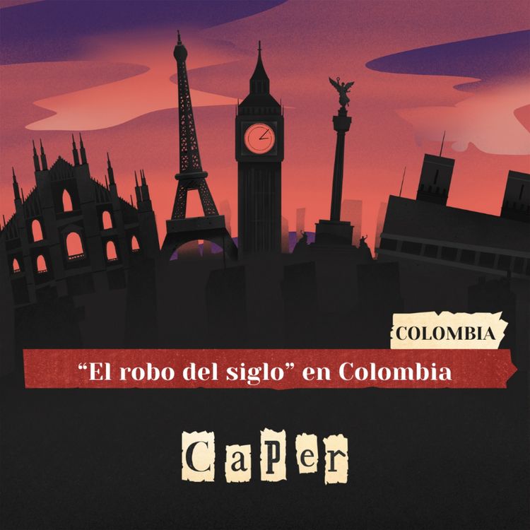 cover art for "El robo del siglo" en Colombia