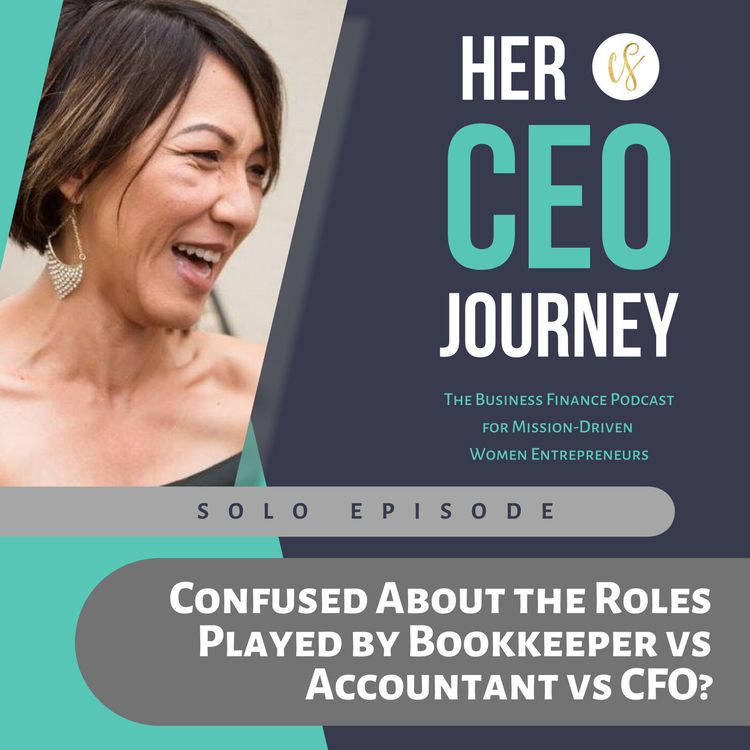 cover art for Confused About the Roles Played by Bookkeeper vs Accountant vs CFO?