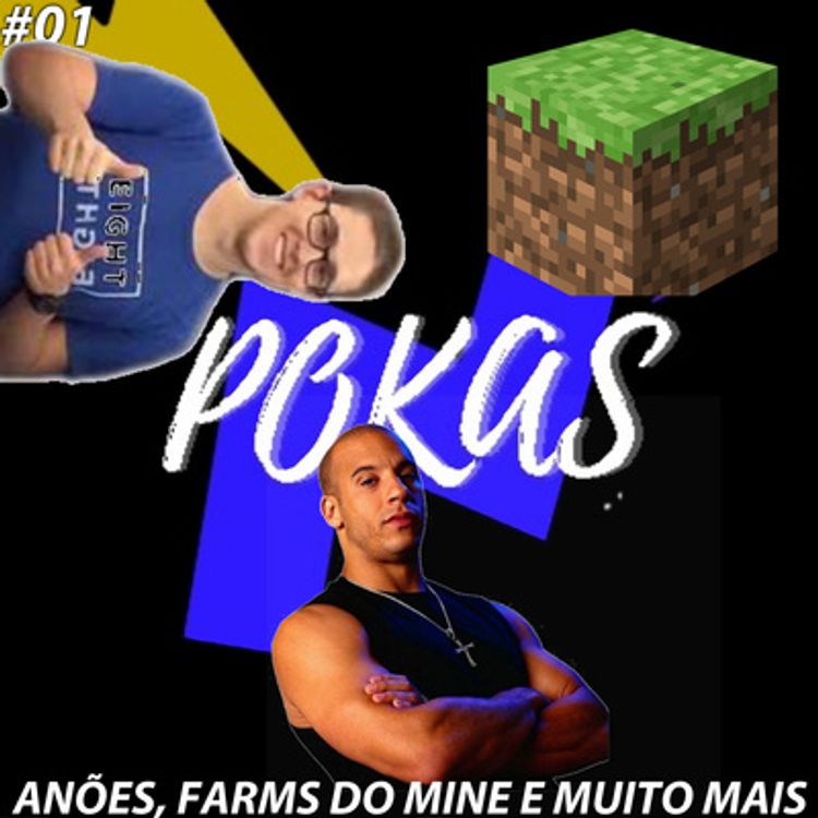 cover art for Pokas Podcast - #001 - Começando do Final