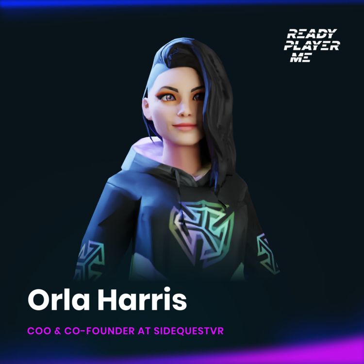 cover art for Supporting VR Developers in Early-Stages with Orla Harris, COO of SideQuest