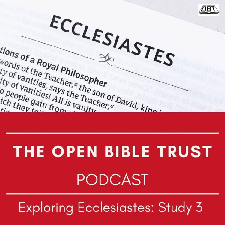 cover art for Exploring Ecclesiastes – Time and Eternity in Ecclesiastes