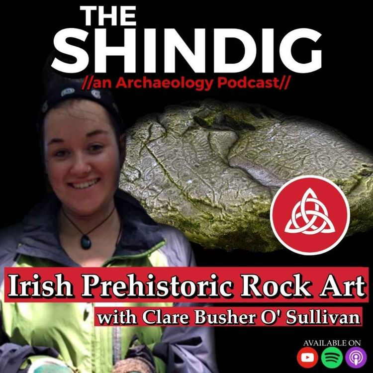 cover art for Irish Prehistoric Rock Art - with Clare Busher O'Sullivan