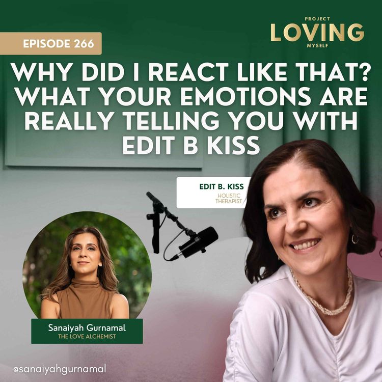 cover art for 266: Why Did I React Like That? What Your Emotions Are Really Telling You with Edit B Kiss