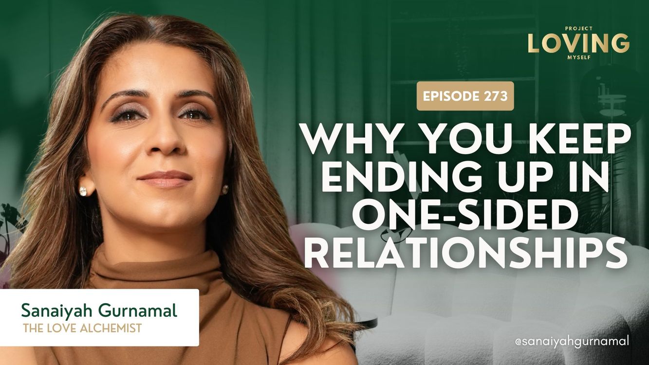 cover art for 273: Why You Keep Ending Up in One-Sided Relationships