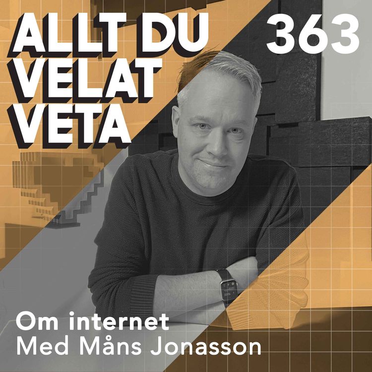 cover art for 363 Om internet med Måns Jonasson