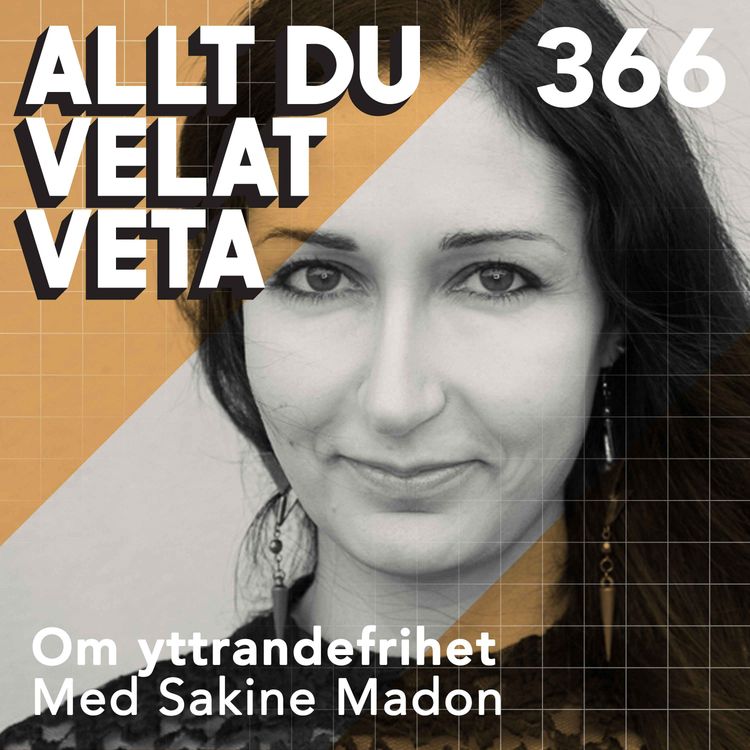 cover art for 366 Om yttrandefrihet med Sakine Madon