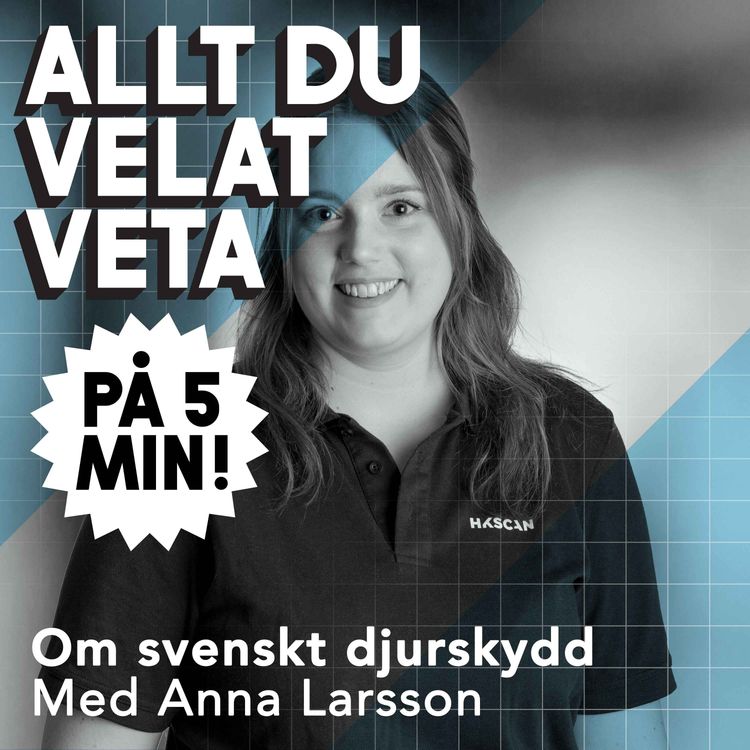 cover art for 5 minuter om svenskt djurskydd med Anna Larsson