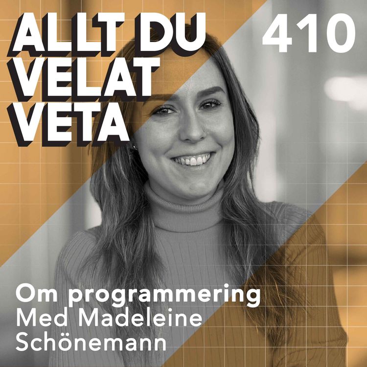 cover art for 410 Om programmering med Madeleine Schönemann