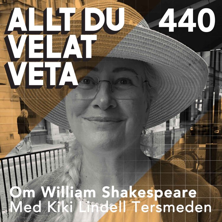 cover art for 440 om William Shakespeare med Kiki Lindell Tersmeden
