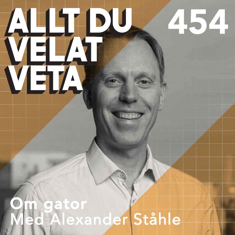 cover art for 454 Om gator med Alexander Ståhle