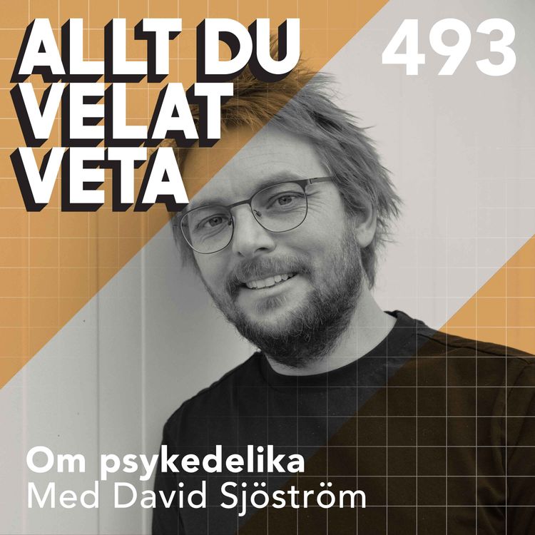 cover art for 493 Om psykedelika med David Sjöström