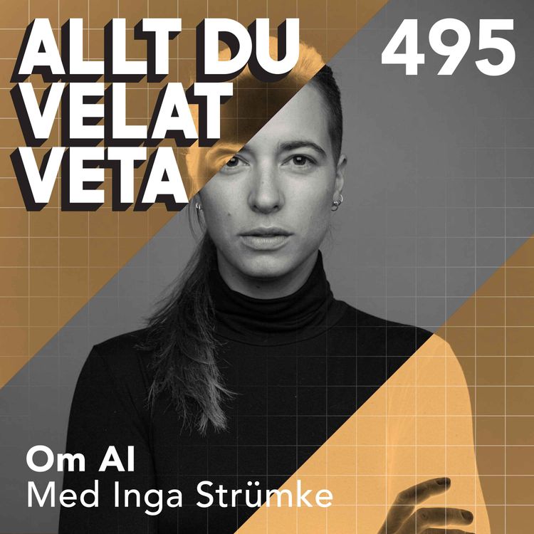 cover art for 495 Om AI med Inga Strümke