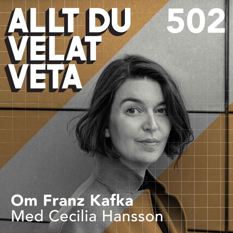 cover art for 502 Om Franz Kafka med Cecilia Hansson