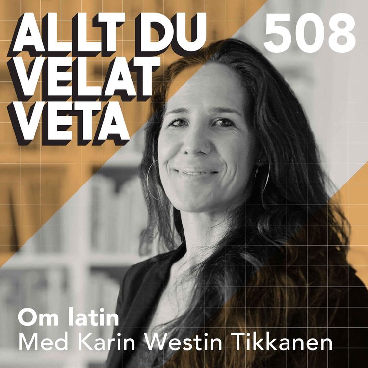 cover art for 508 Om latin med Karin Westin Tikkanen