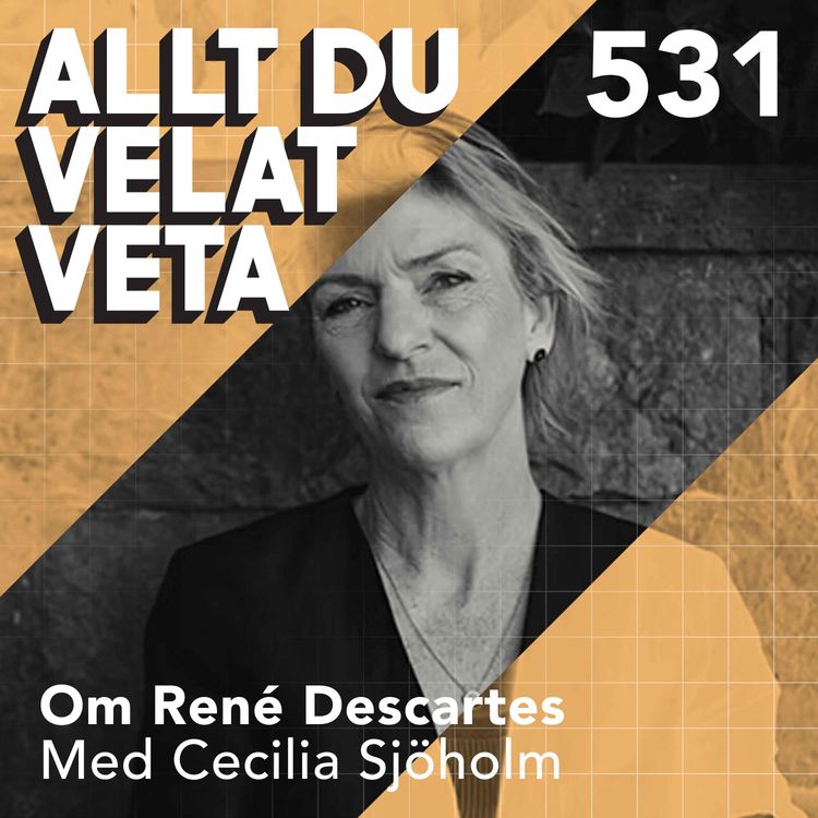 cover art for 531 Om René Descartes med Cecilia Sjöholm