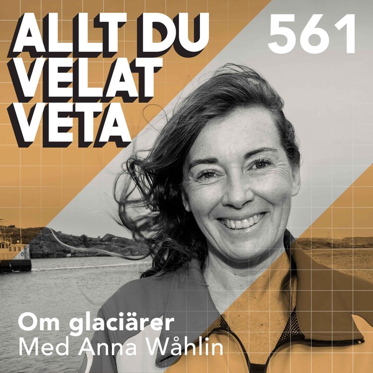 cover art for 561 Om glaciärer med Anna Wåhlin