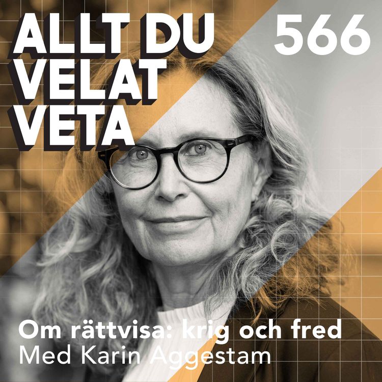 cover art for 566 Om rättvisa: krig och fred med Karin Aggestam