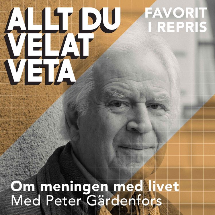 cover art for Om meningen med livet med Peter Gärdenfors - REPRIS