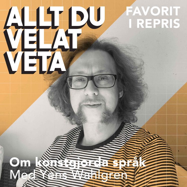 cover art for Om konstgjorda språk med Yens Wahlgren - REPRIS