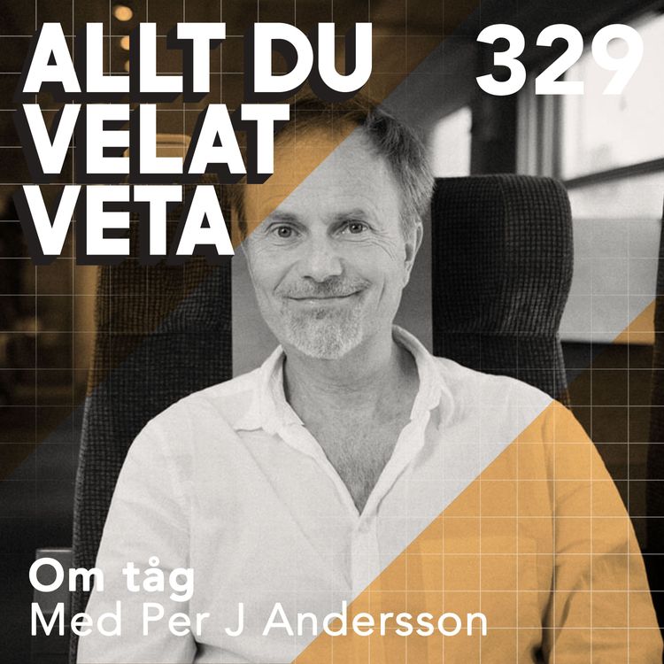 cover art for 329 Om tåg med Per J Andersson