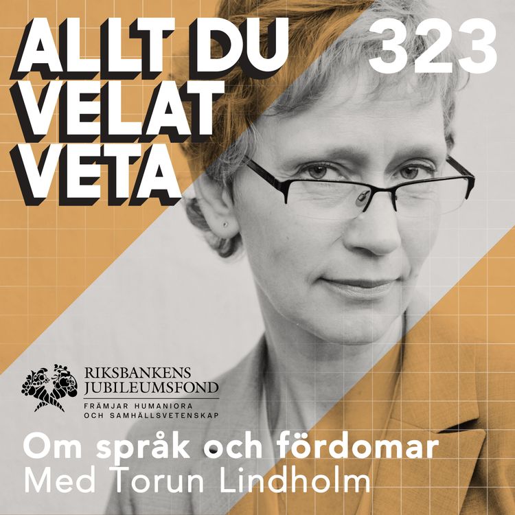 cover art for 323 Om språk och fördomar med Torun Lindholm