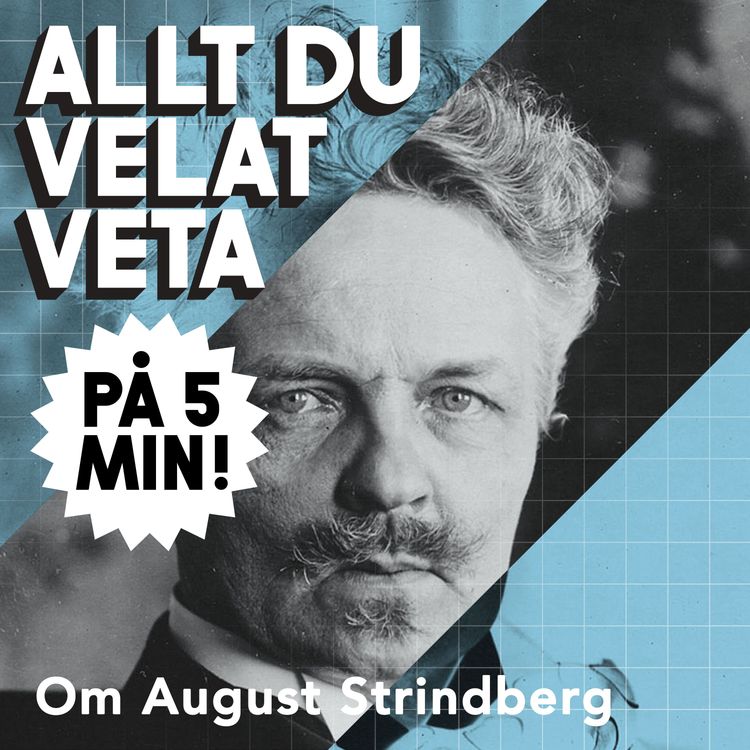 cover art for 5 minuter om August Strindberg