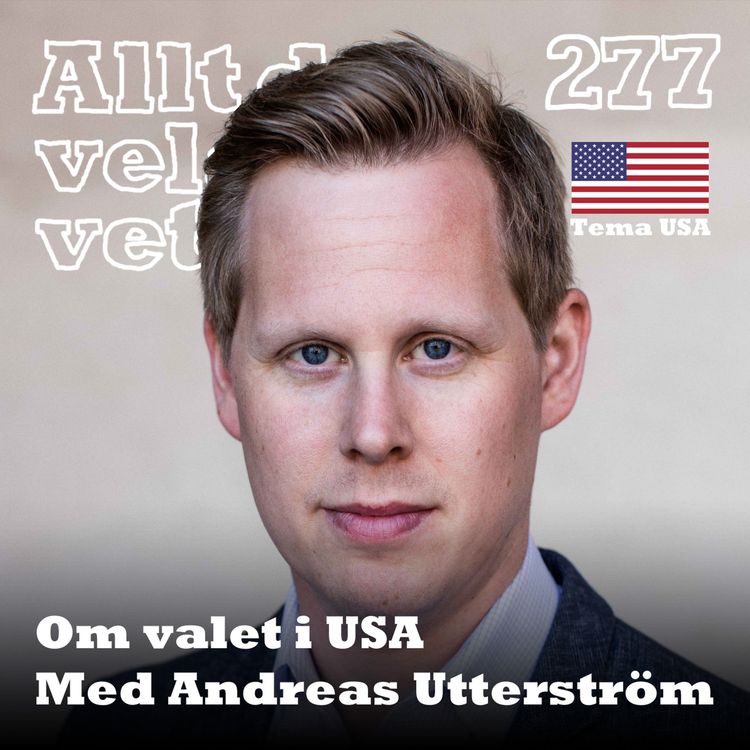 cover art for 277 Om valet i USA med Andreas Utterström