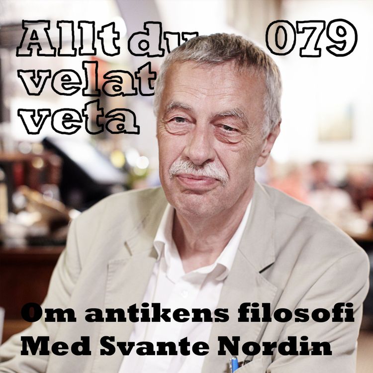 cover art for 079 Om antikens filosofi med Svante Nordin