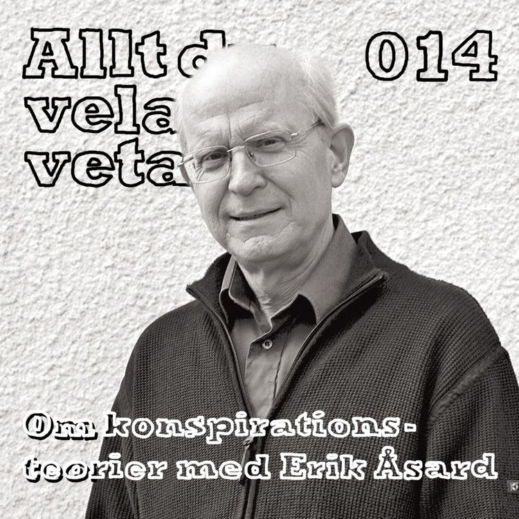 cover art for 014 Om konspirationsteorier med Erik Åsard