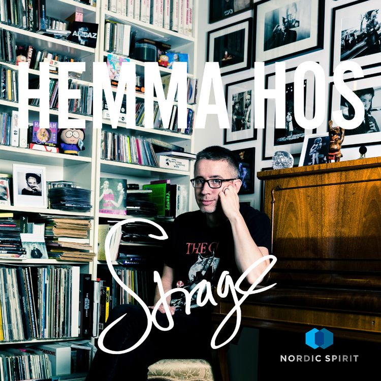 cover art for Louise Hoffsten Hemma hos Strage