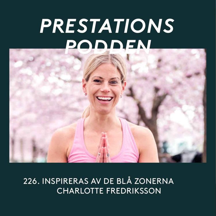 cover art for Inspireras av de blå zonerna - Charlotte Fredriksson