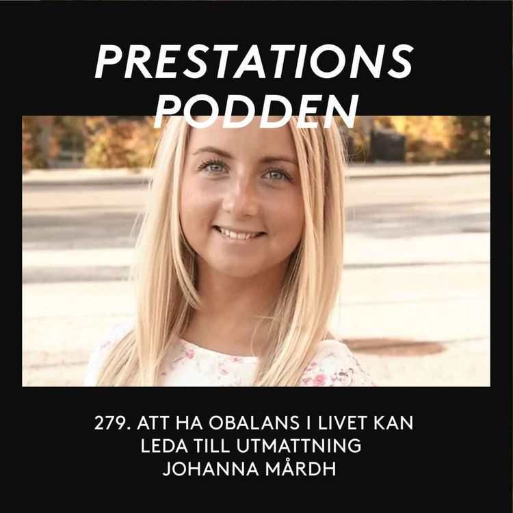cover art for Att ha obalans i livet kan leda till utmattning - Johanna Mårdh