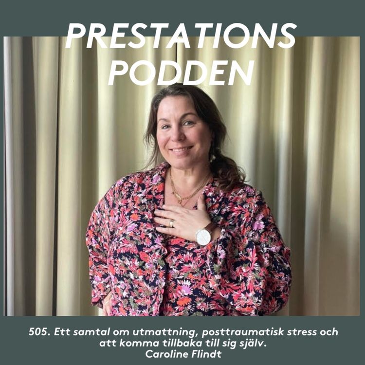 cover art for Ett samtal om utmattning, posttraumatisk stress och att komma tillbaka till sig själv - Caroline Flindt