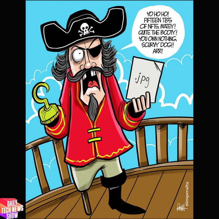 cover art for Zen and the Art of NFT Maintenance - DTNS 4156