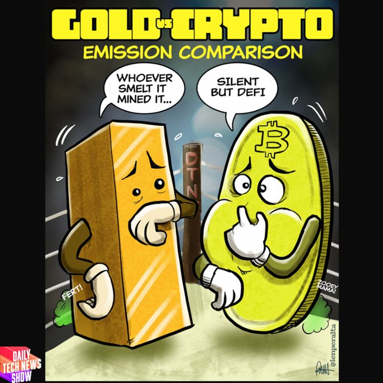 cover art for Crypto Energy Isn't What It Seems - DTNS 4275