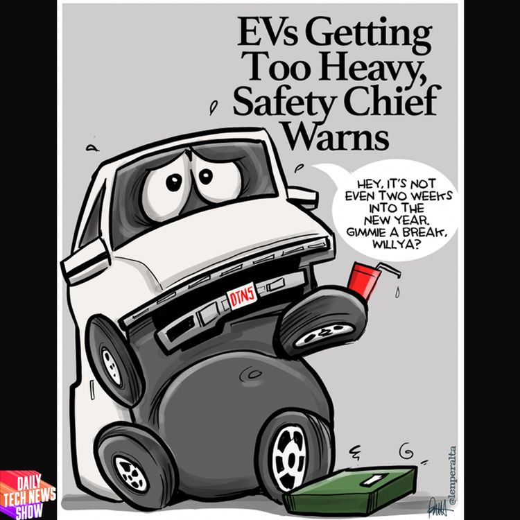 cover art for EV-erything at CES! - DTNS 4436