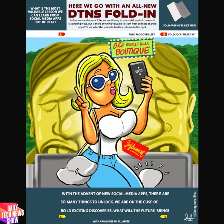 cover art for BeReal More Like BeInteresting - DTNS 4499