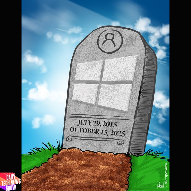 cover art for Windows 10, Just Let It Go! - DTNS 4888