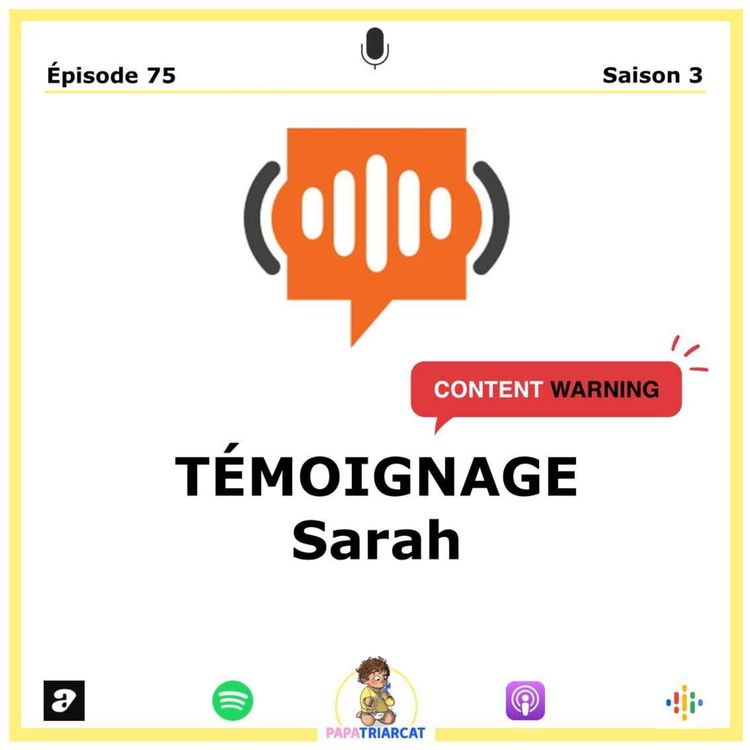 cover art for TEMOIGNAGE EP75 - Sarah