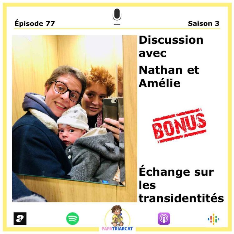cover art for DECOUVERTE BONUS #77 - Echange sur les transidentités - Discussion avec Nathan et Amélie