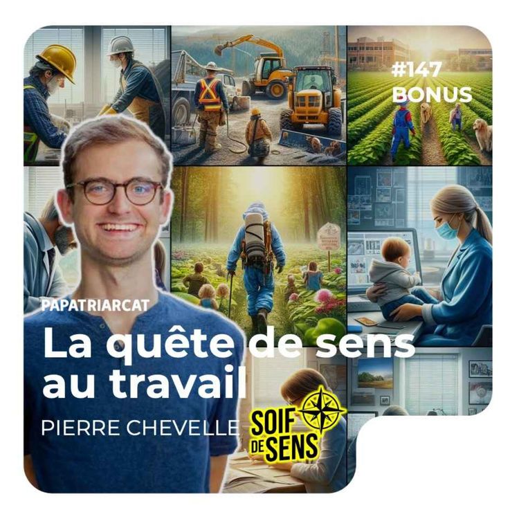 cover art for DÉCOUVERTE BONUS #147 - La quête de sens au travail - Pierre Chevelle "Soif de sens"