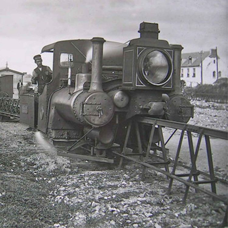 cover art for 'Riding the Lartigue' Ireland's only Monorail 