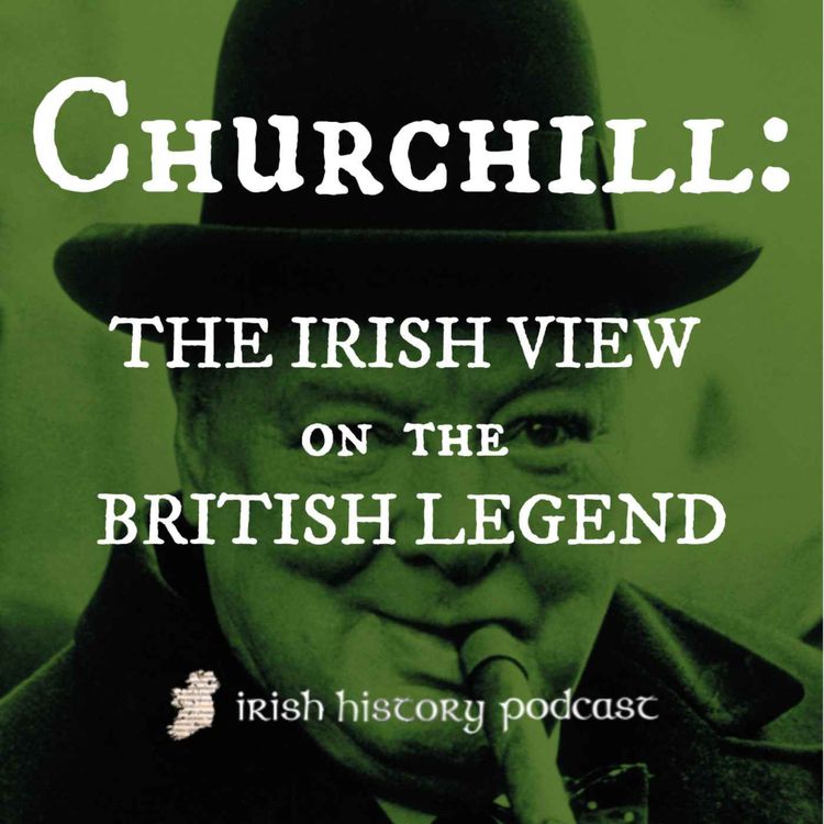 cover art for Winston Churchill: The Irish View on a British Legend